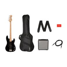 Squier by Fender Affinity Series Precision Bass PJ Pack MN Black