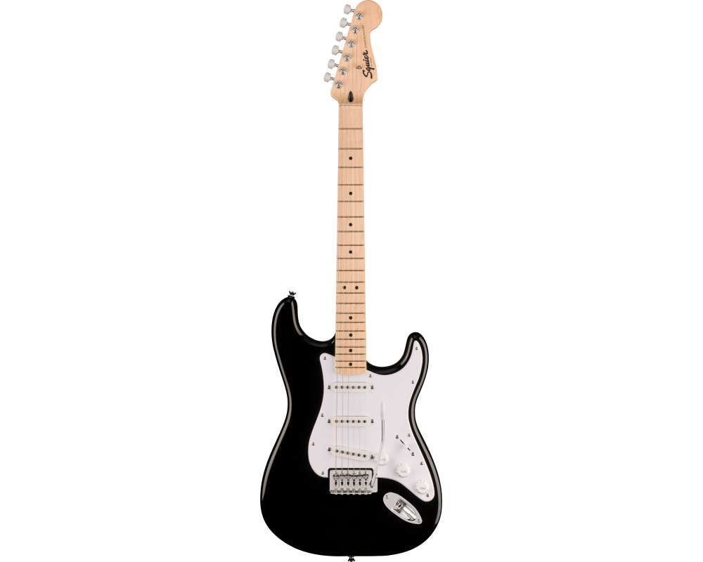 Squier by Fender Sonic Stratocaster MN WPG Black