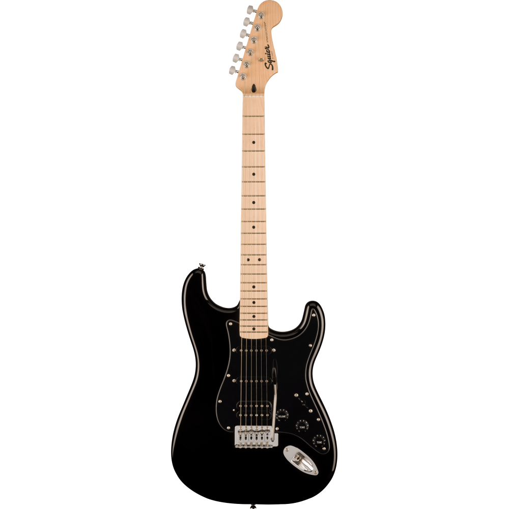 Squier by Fender Sonic Stratocaster HSS MN WPG Black