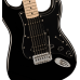 Squier by Fender Sonic Stratocaster HSS MN WPG BLK Black