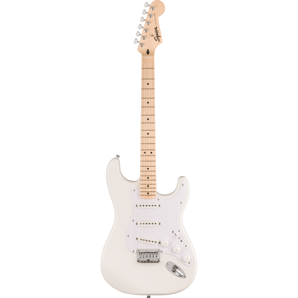 Squier by Fender Sonic Stratocaster HT MN WPG Arctic White
