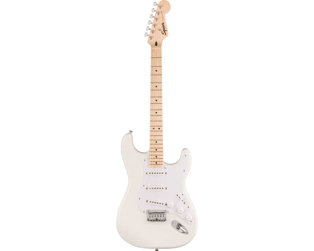 Squier by Fender Sonic Stratocaster HT MN WPG Arctic White