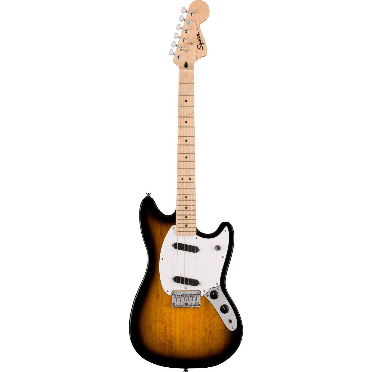 【必ず商品説明確認下さい】土日限定出品Squier Sonic Mustang Squier by Fender SONIC MUSTANG 2-Color Sunburst エレキギター