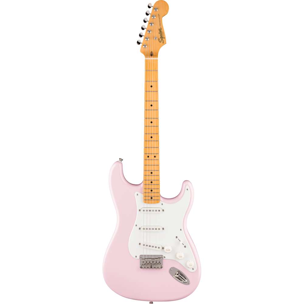 Squier by Fender Classic Vibe 50s Stratocaster HT MN PPG Shell Pink