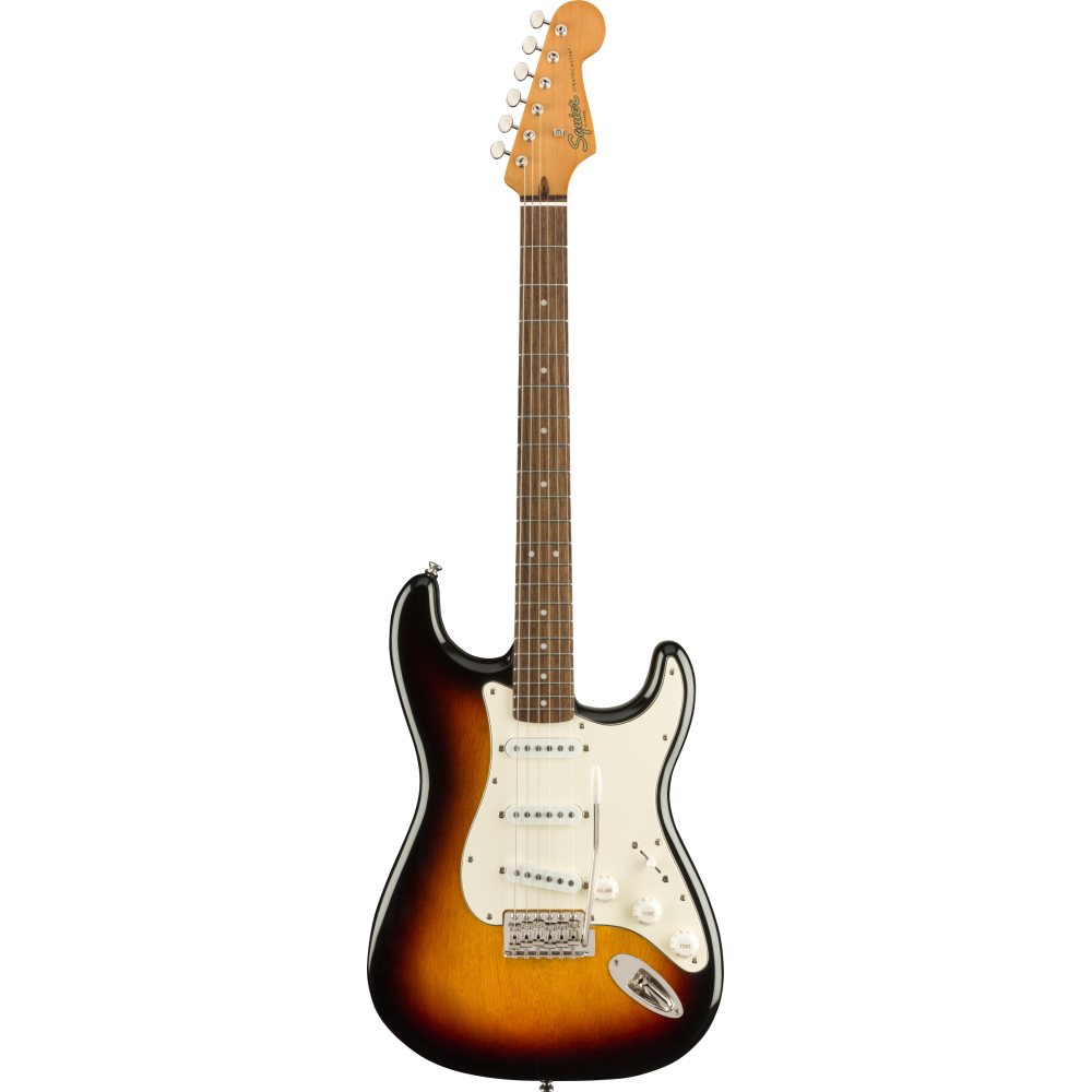 Squier by Fender Classic Vibe 60s Stratocaster LRL PPG 3-Color Sunburst