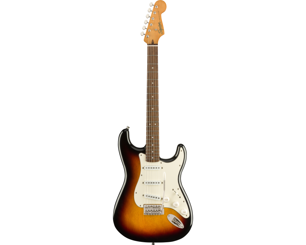 Squier by Fender Classic Vibe 60s Stratocaster LRL PPG 3-Color Sunburst