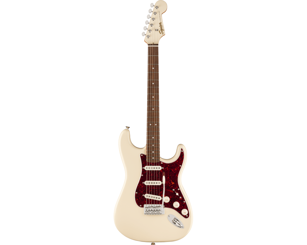 Squier by Fender FSR Classic Vibe 60s Stratocaster LRL TPG Olympic White