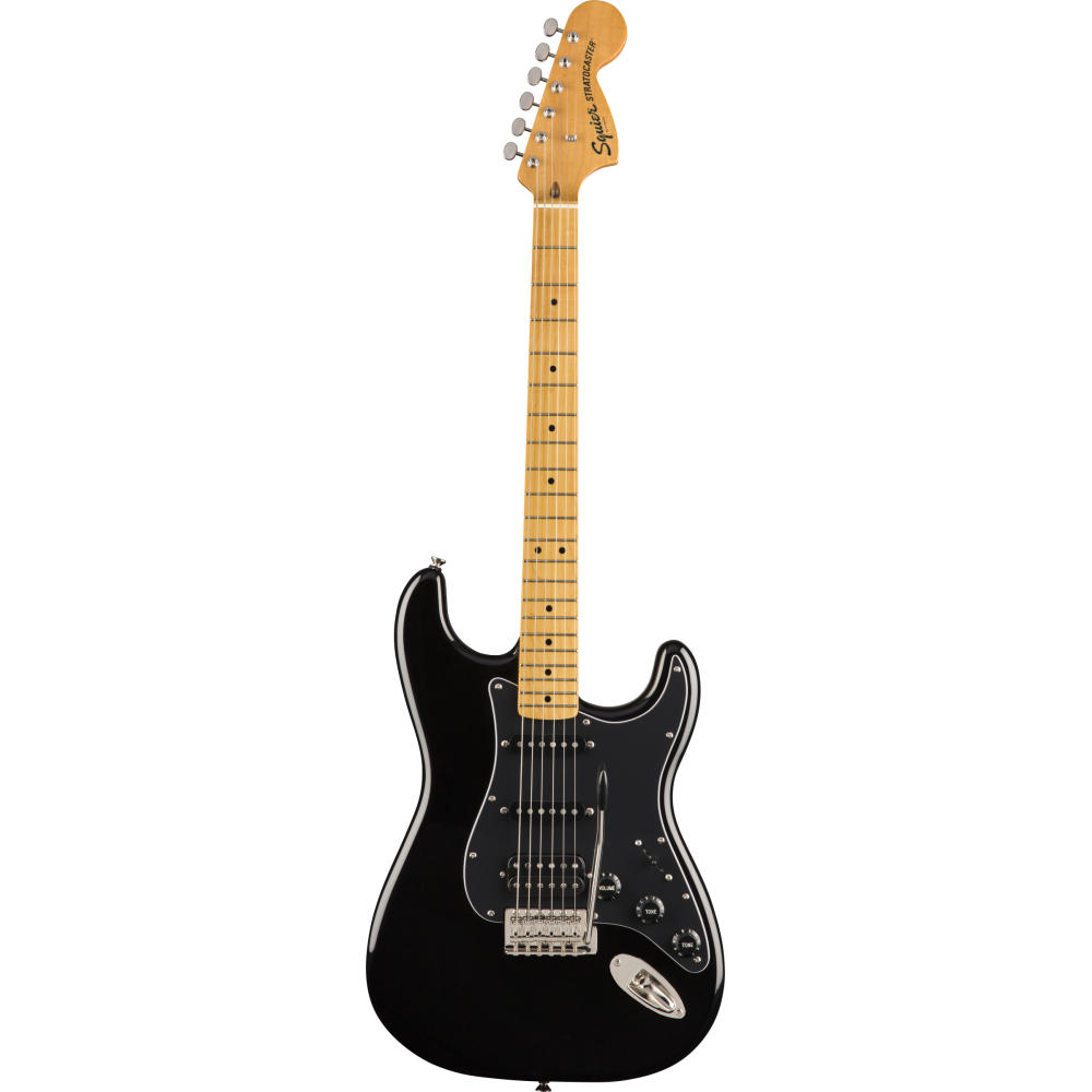 Squier by Fender Classic Vibe 70s Stratocaster HSS MN BPG Black