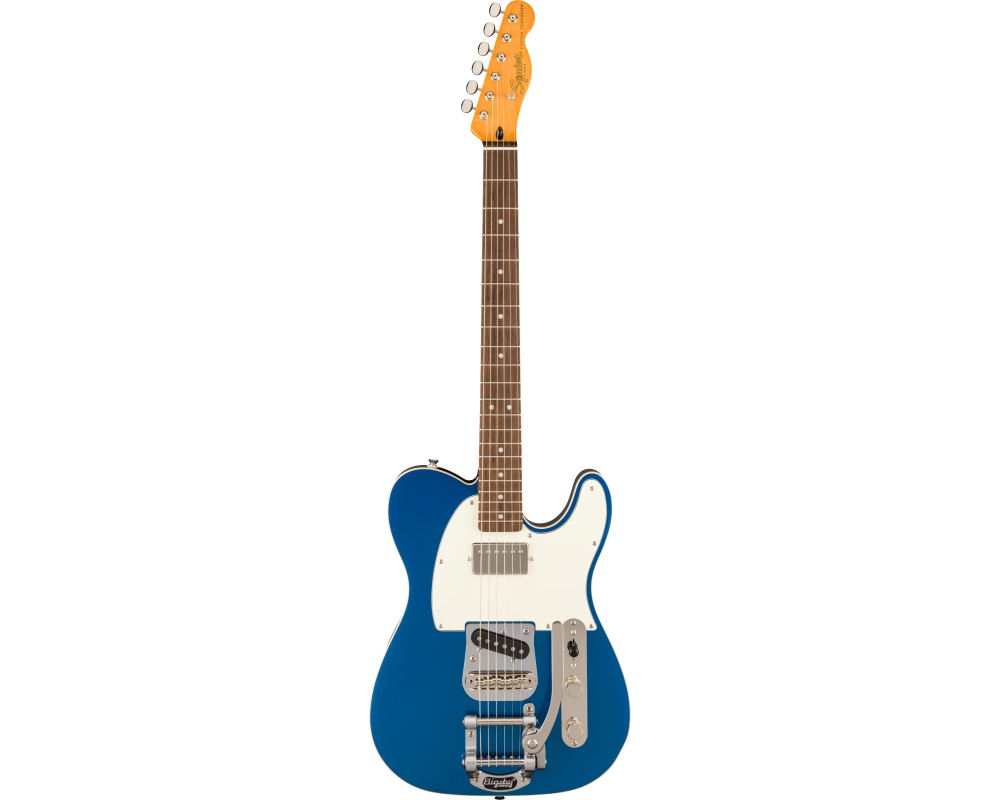 Squier by Fender Classic Vibe Custom Telecaster SH PPG with Bigsby Lake Placid Blue