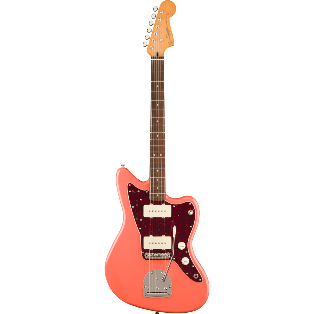 Squier by Fender Classic Vibe 60s Jazzmaster, LRL ,TSPG ,Tahitian Coral