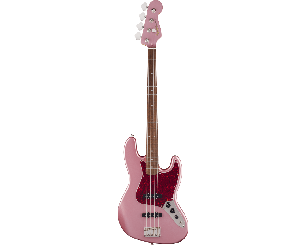 Squier by Fender FSR Classic Vibe 60s Jazz Bass LRL TSPG MH Burgundy Mist