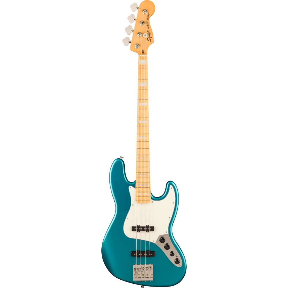 Squier by Fender Classic Vibe 70s Active Jazz Bass MN PPG Ocean Turquoise