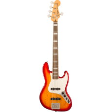 Squier by Fender Classic Vibe 70s Active Jazz Bass V LRL WPPG Sienna Sunburst