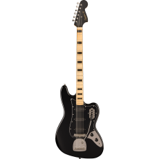 Squier by Fender FSR Classic Vibe Bass VI MN BPG Matching Headstock, Black