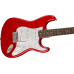 Squier by Fender FSR Affinity Stratocaster QMT LRL WPPG CRT Crimson Red Transparent.