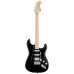 Squier by Fender FSR Affinity Stratocaster HSS MN BPG BLK Black.