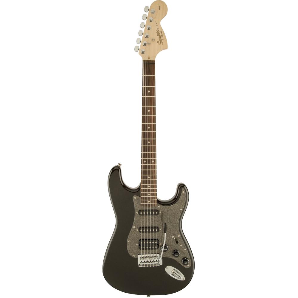 Squier by Fender FSR Affinity Stratocaster HSS LRL MBPG Metallic Black.
