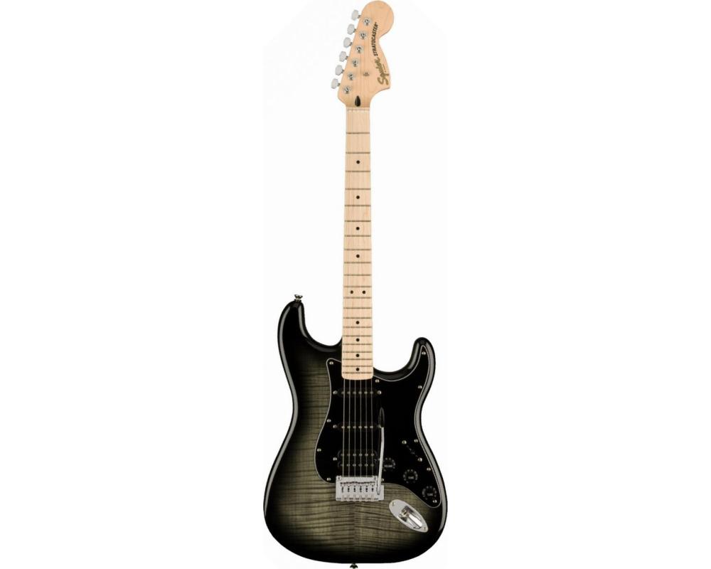 Squier by Fender Affinity Stratocaster FMT HSS MN BPG Black Burst