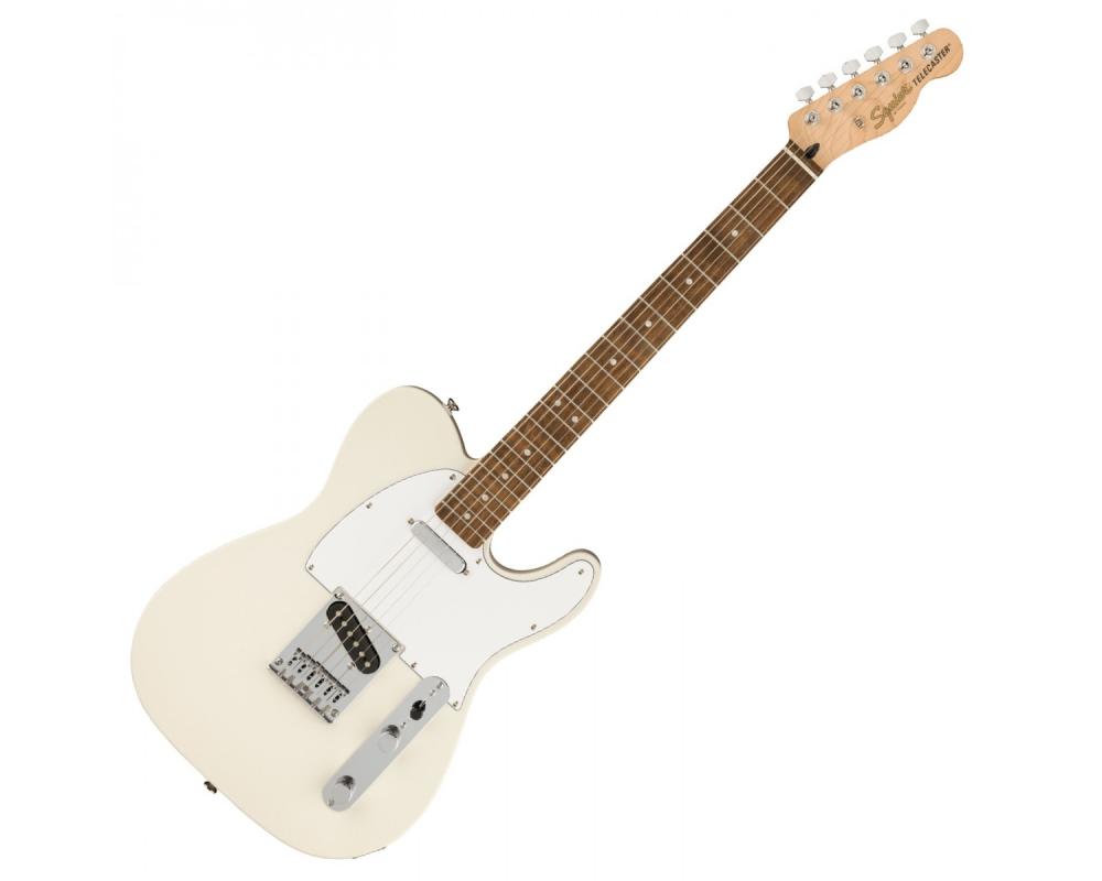 Squier by Fender Affinity Telecaster LRL WPG Olympic White