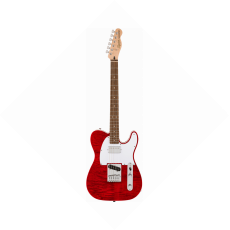 Squier by Fender Affinity Telecaster LRL WPG Crimson Red Transparent