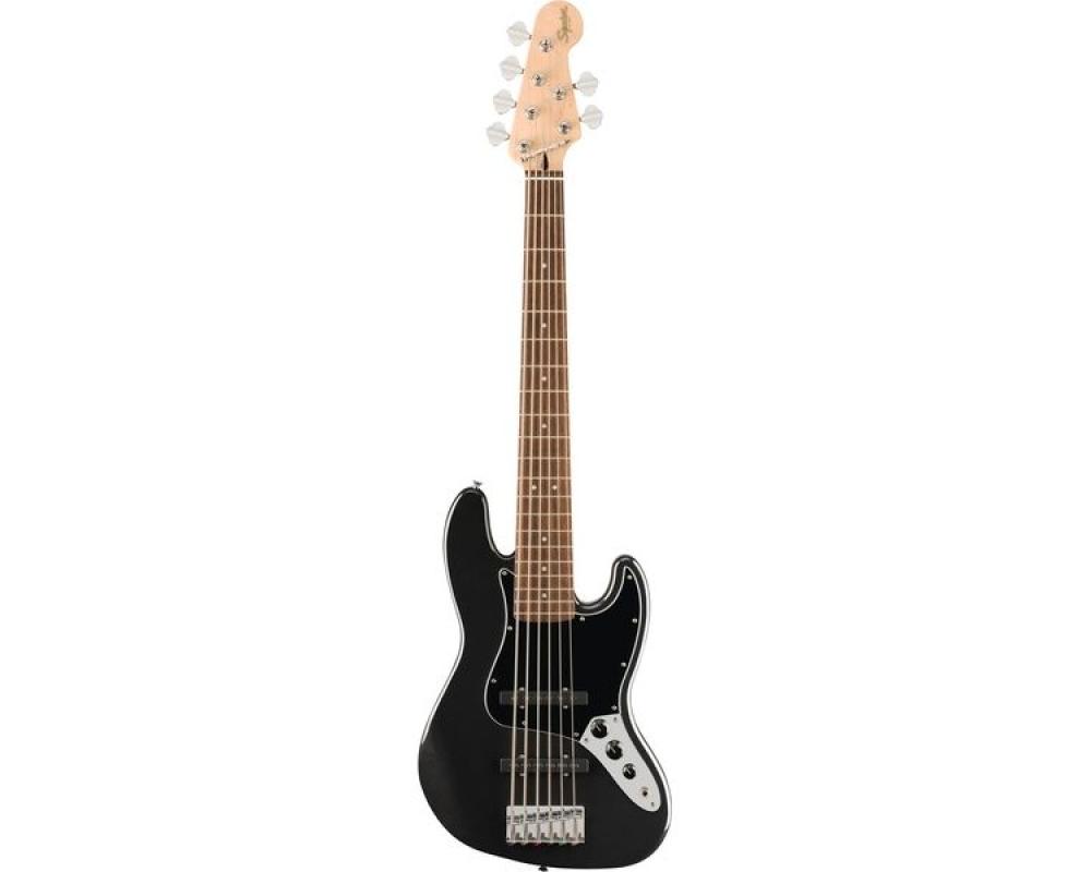 Squier by Fender Affinity Jazz Bass VI LRL BPG Black Metallic