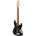 Squier by Fender Affinity Jazz Bass VI LRL BPG Black Metallic