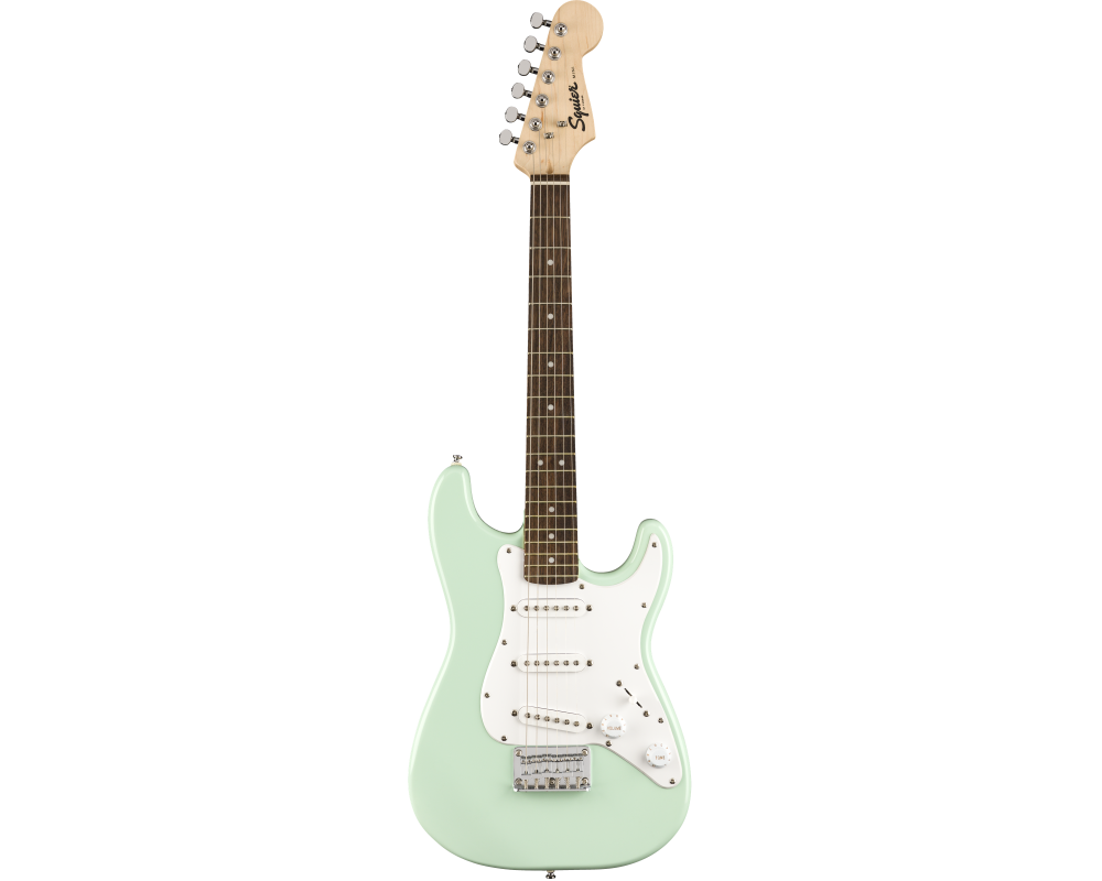 Squier by Fender FSR Stratocaster Mini Laurel Fingerboard Surf Green