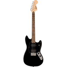 Squier by Fender FSR Sonic Mustang HH MN LRL BPG Black