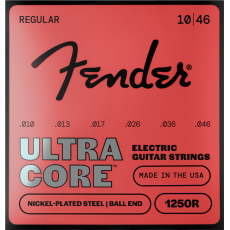 Fender 1250R Ultracore, Nickel Plated Steel, Ball End .010-.046