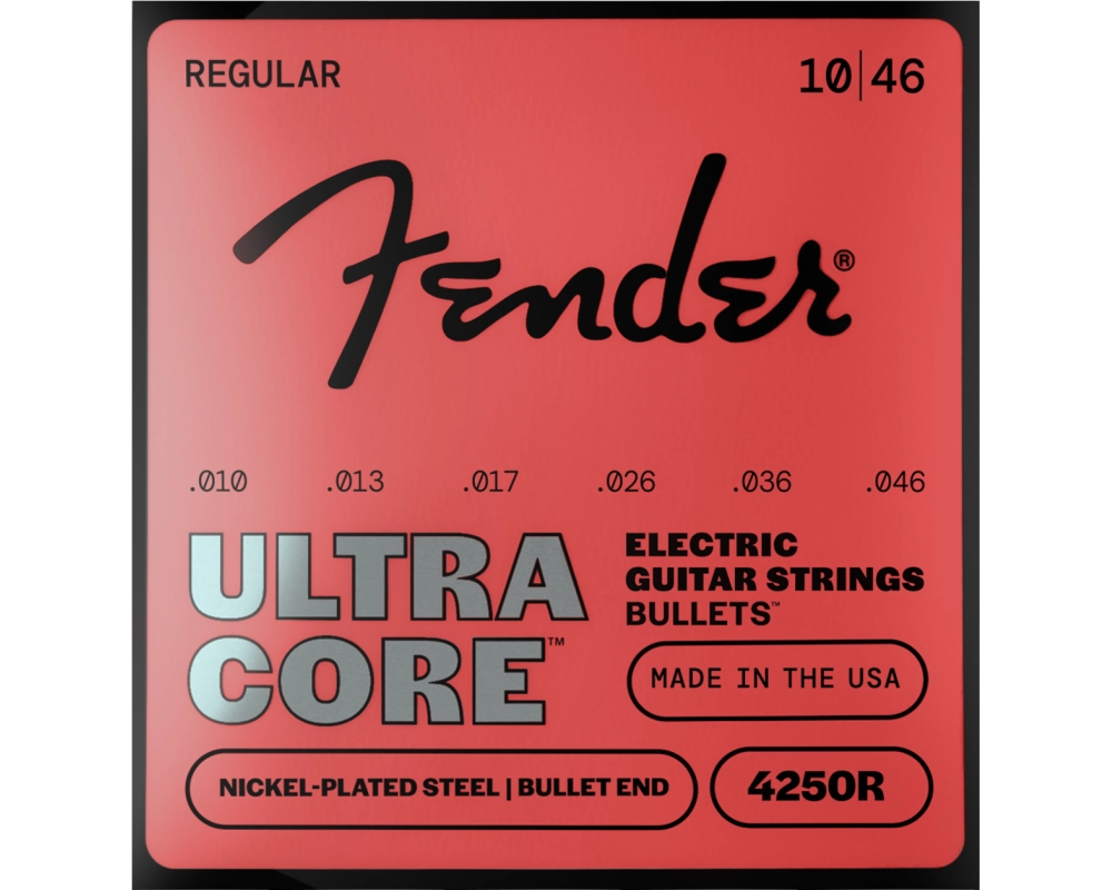 Fender 4250R Ultracore, Nickel Plated Steel, Bullet End .010-.046