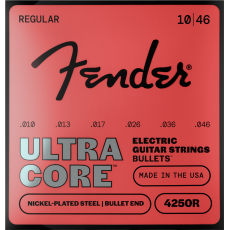 Fender 4250R Ultracore, Nickel Plated Steel, Bullet End .010-.046