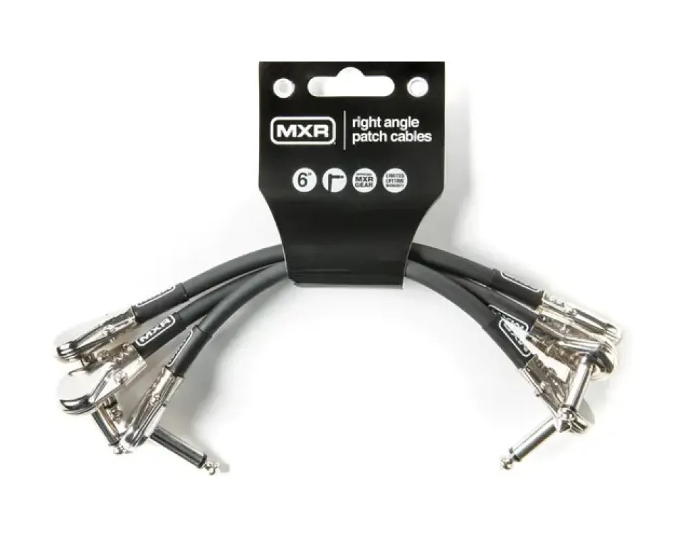 MXR 3PDCP06-U MXR Instrument Patch Cable - Pack of 3