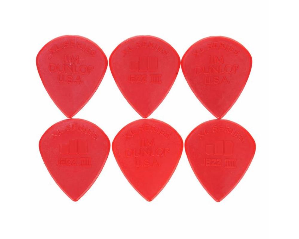 Dunlop Jazz Plectrums III XL Red 6P
