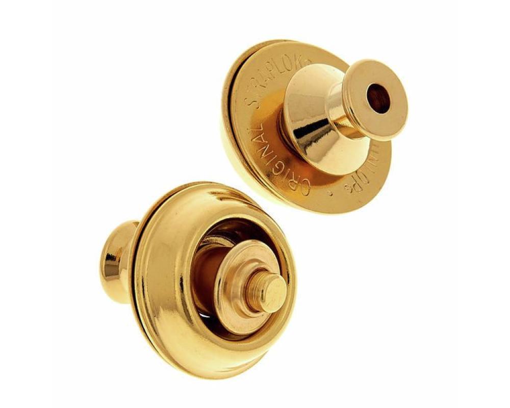 Dunlop Straplok Gold Dual Design