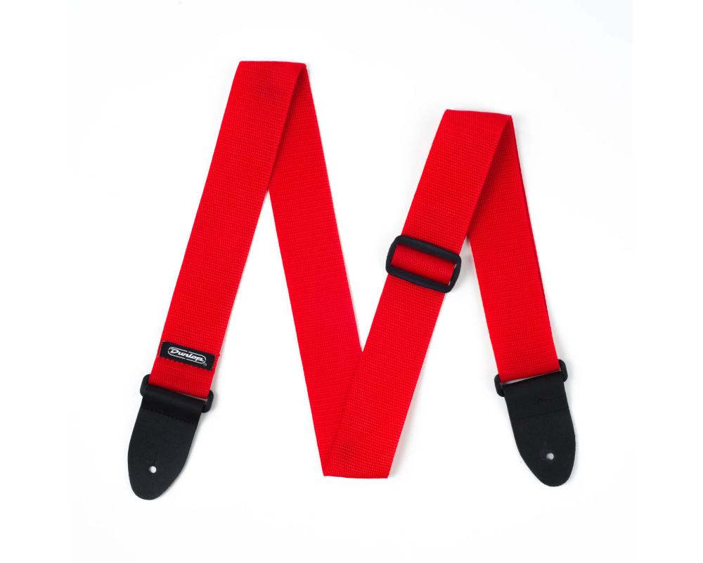Dunlop D07-01NV Poly Navy Red Strap
