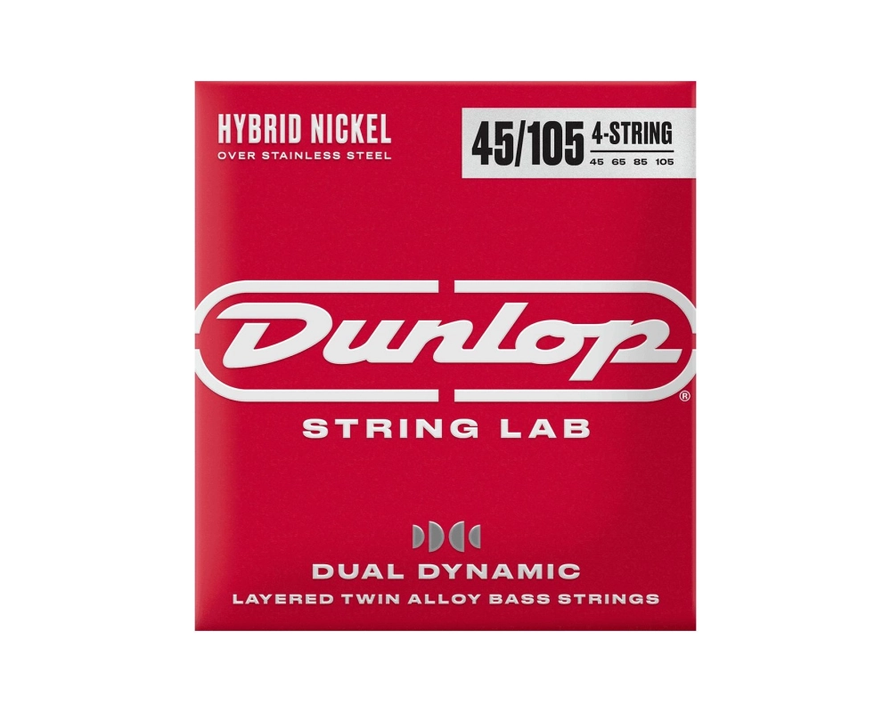 Dunlop Cordas p/Baixo Hybrid Nickel 45/105