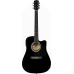 Squier by Fender SA-105CE Black