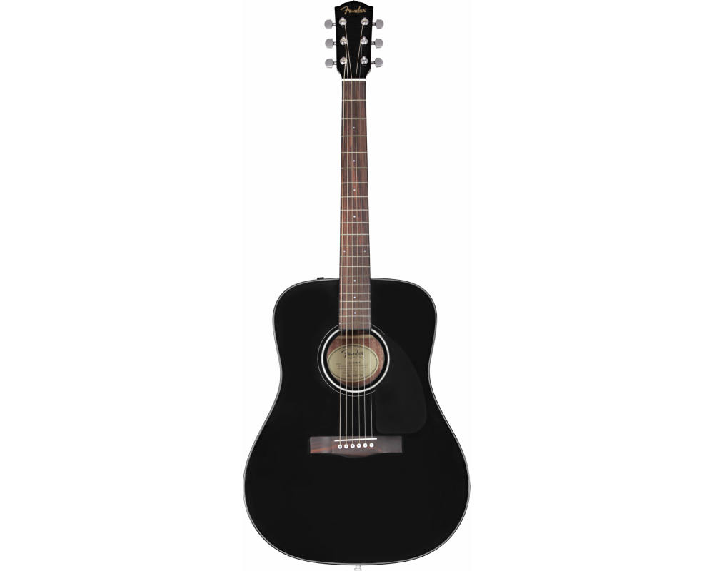 Fender CD-60 V3 Black With Hardshell Case