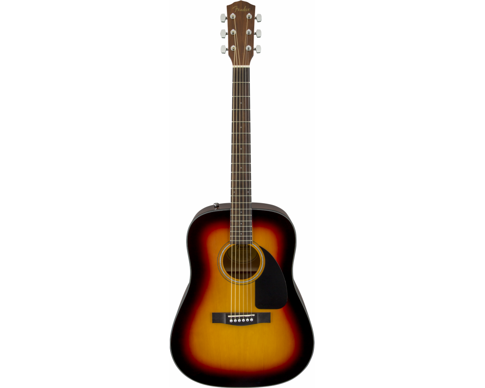 Fender CD-60 V3 Sunburst With Hardshell Case