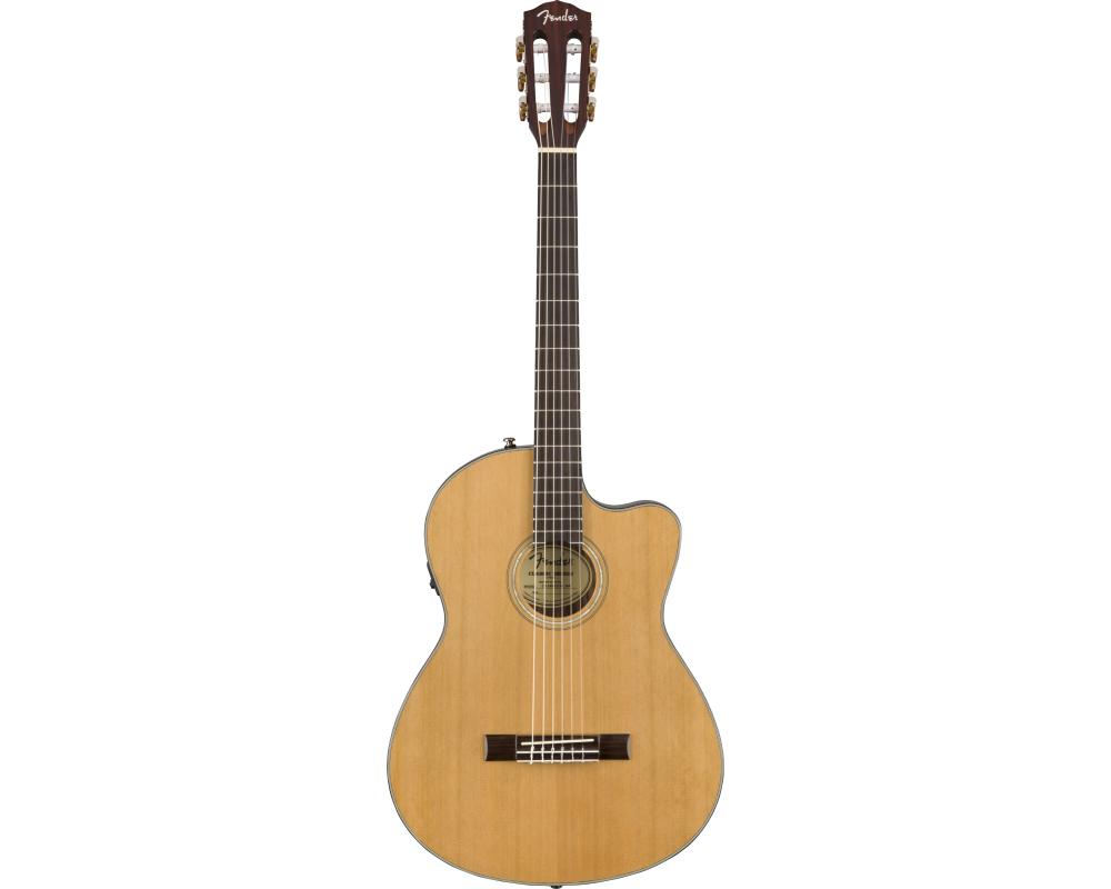 Fender CN-140SCE Thinline Natural high gloss With Case