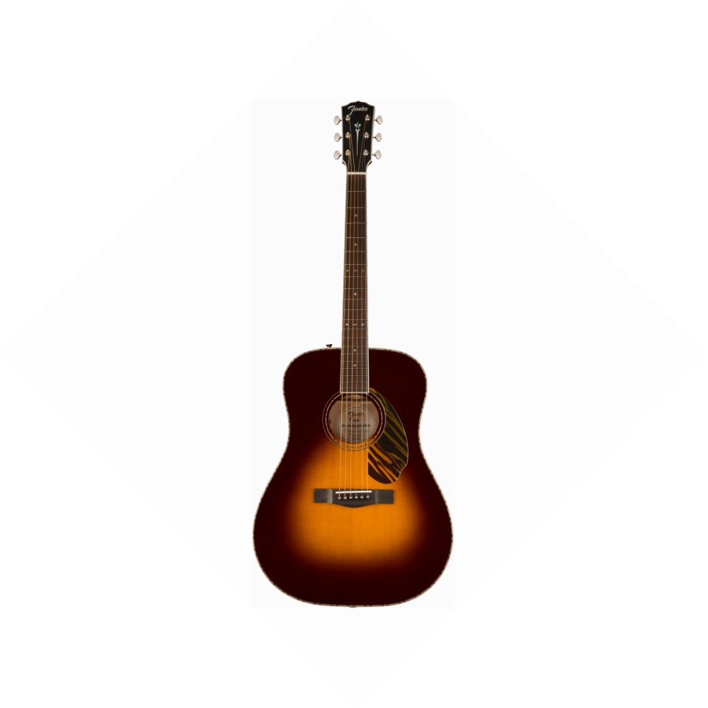Fender PD-220E Dreadnought 3-Color Vintage Sunburst with Case