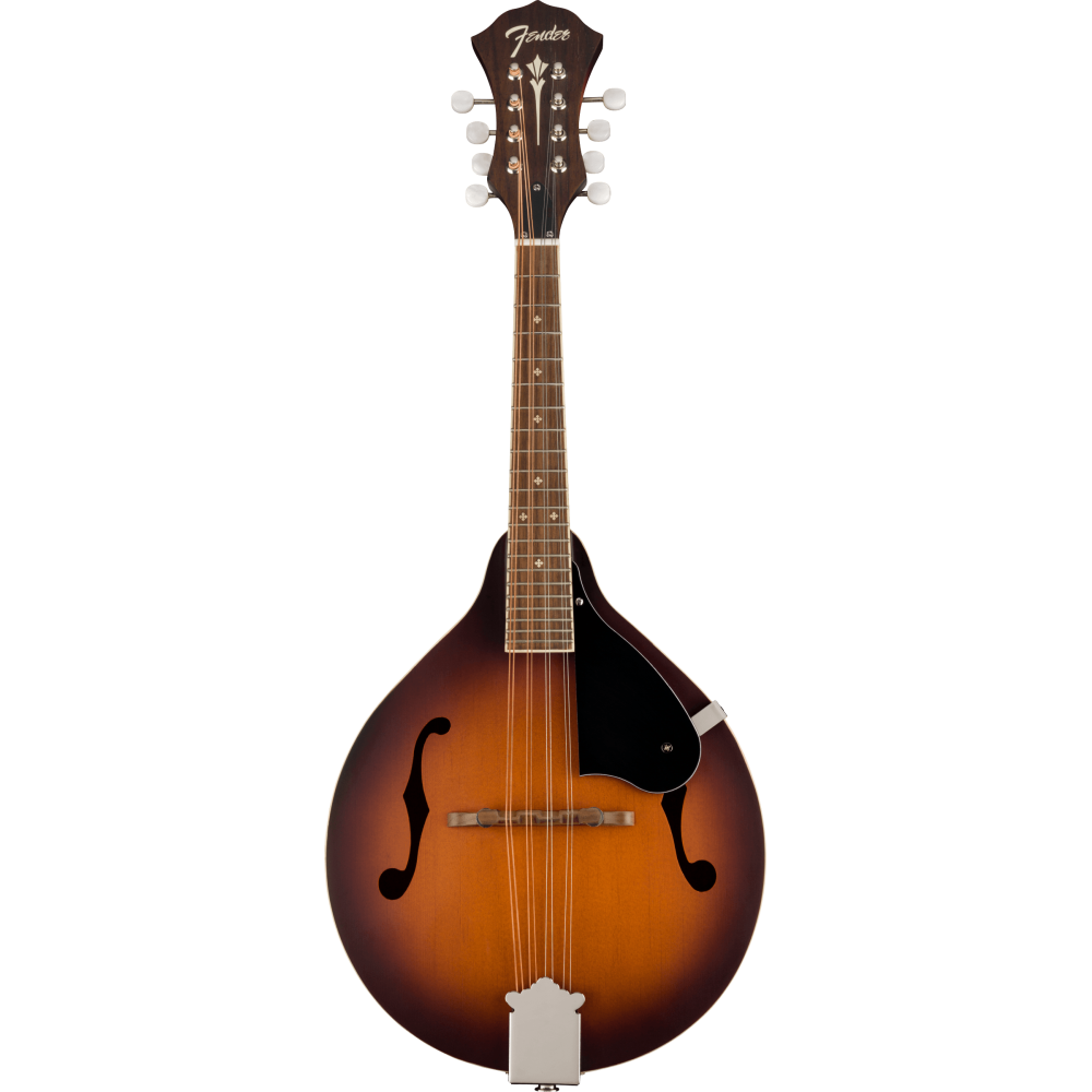 Fender PM-180E Mandolin, Walnut Fingerboard, w/Bag, Aged Cognac Burst