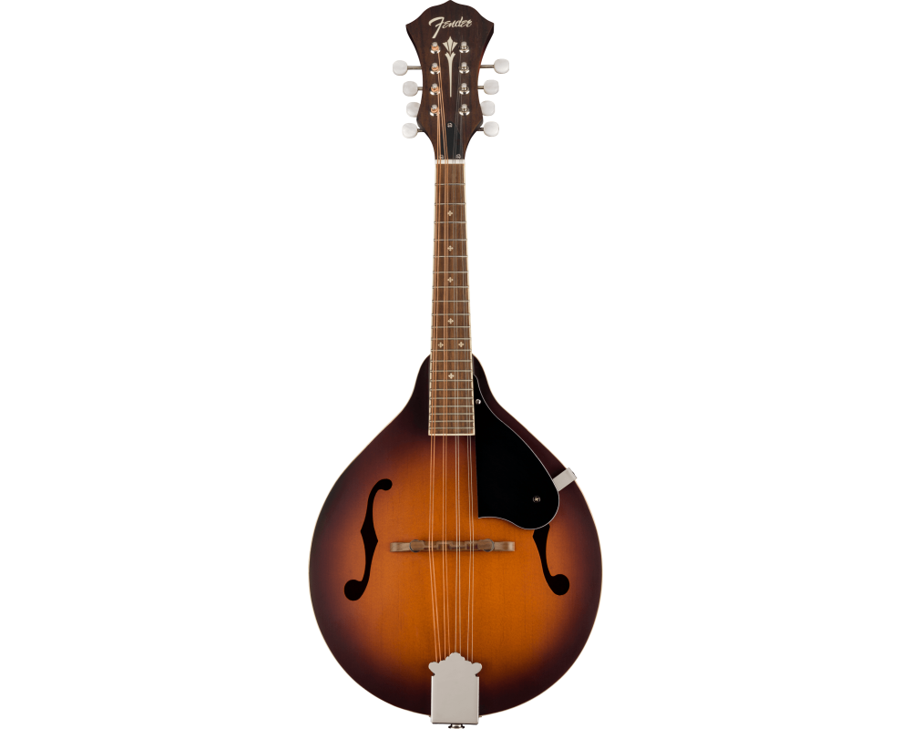 Fender PM-180E Mandolin, Walnut Fingerboard, w/Bag, Aged Cognac Burst