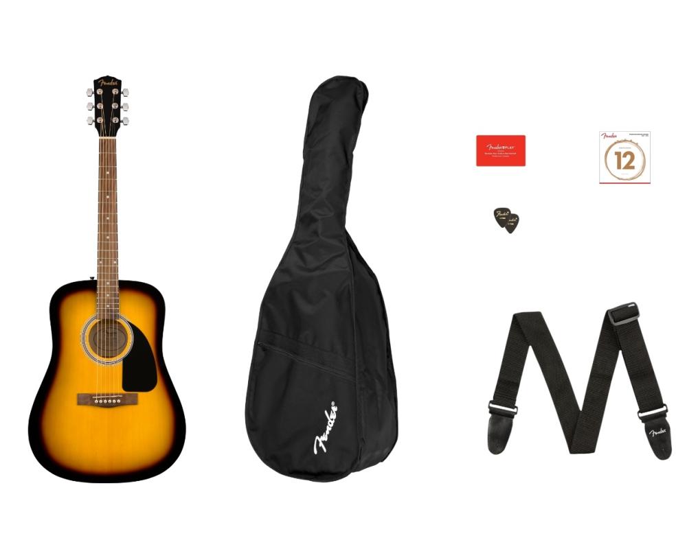 Fender FA-115 II Dreadnought Pack V2 SB