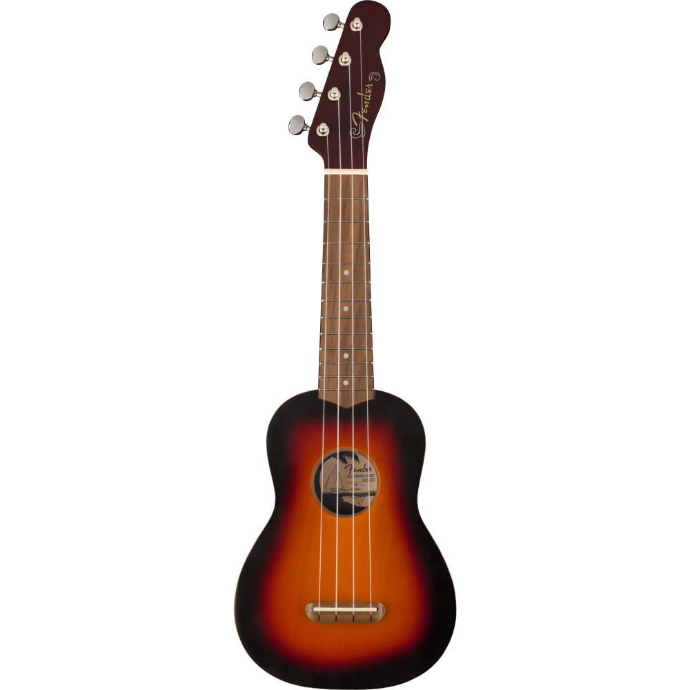 Fender Venice Soprano Ukulele 2TS WN 2-Color Sunburst