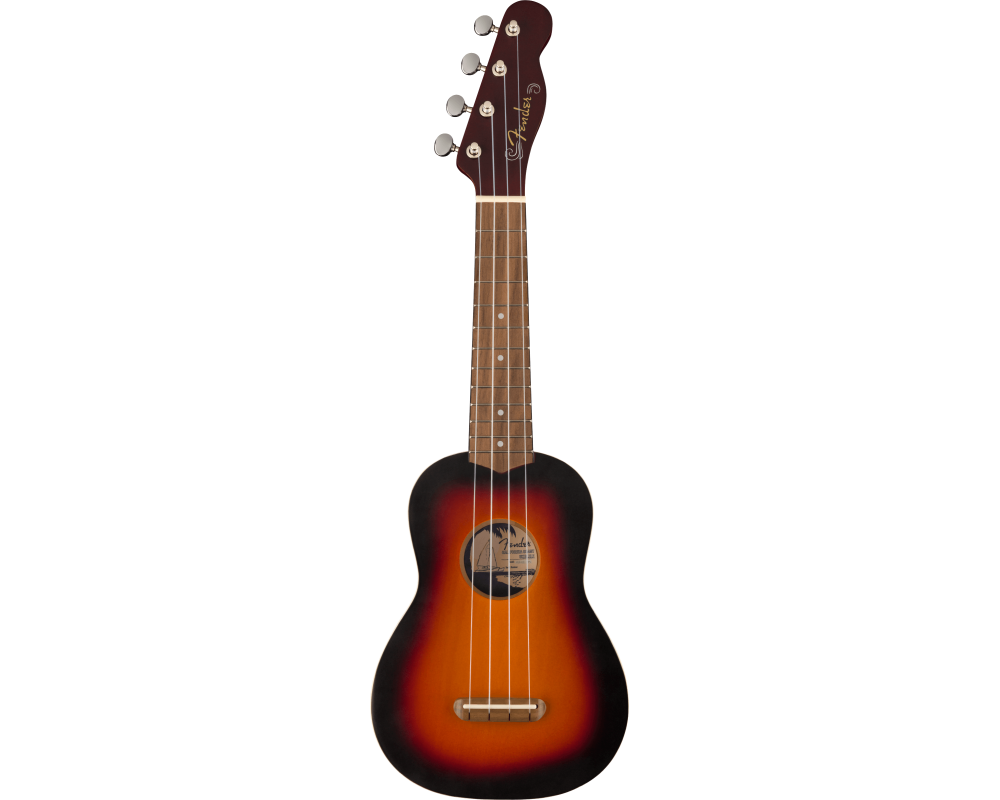 Fender Venice Soprano Ukulele 2TS WN 2-Color Sunburst