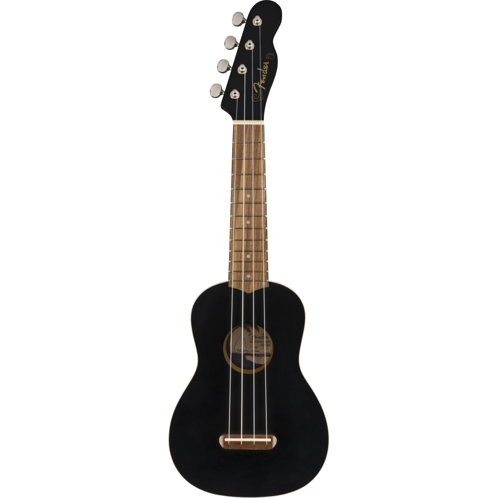 Fender Venice Soprano Ukulele BLK WN