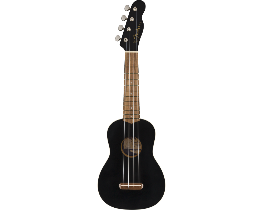 Fender Venice Soprano Ukulele BLK WN