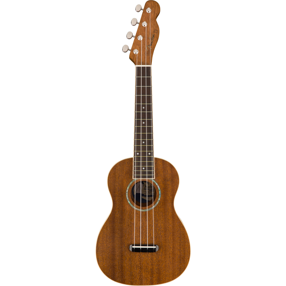 Fender Zuma Concert Ukulele, Walnut Fingerboard, Natural