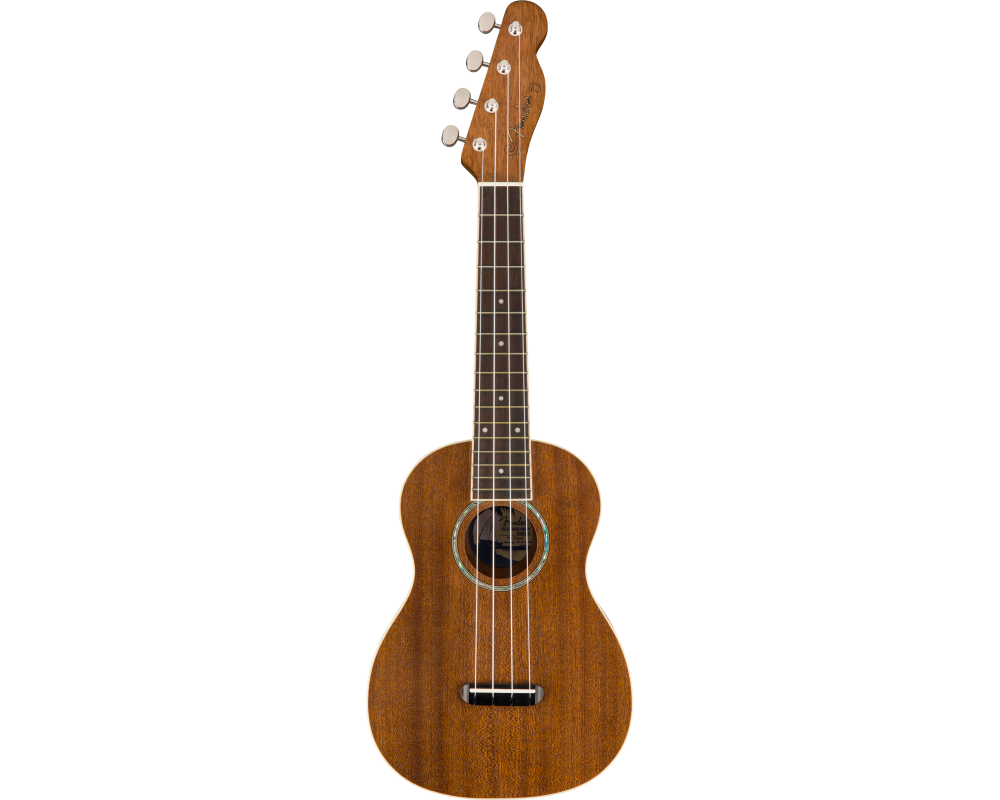 Fender Zuma Concert Ukulele, Walnut Fingerboard, Natural